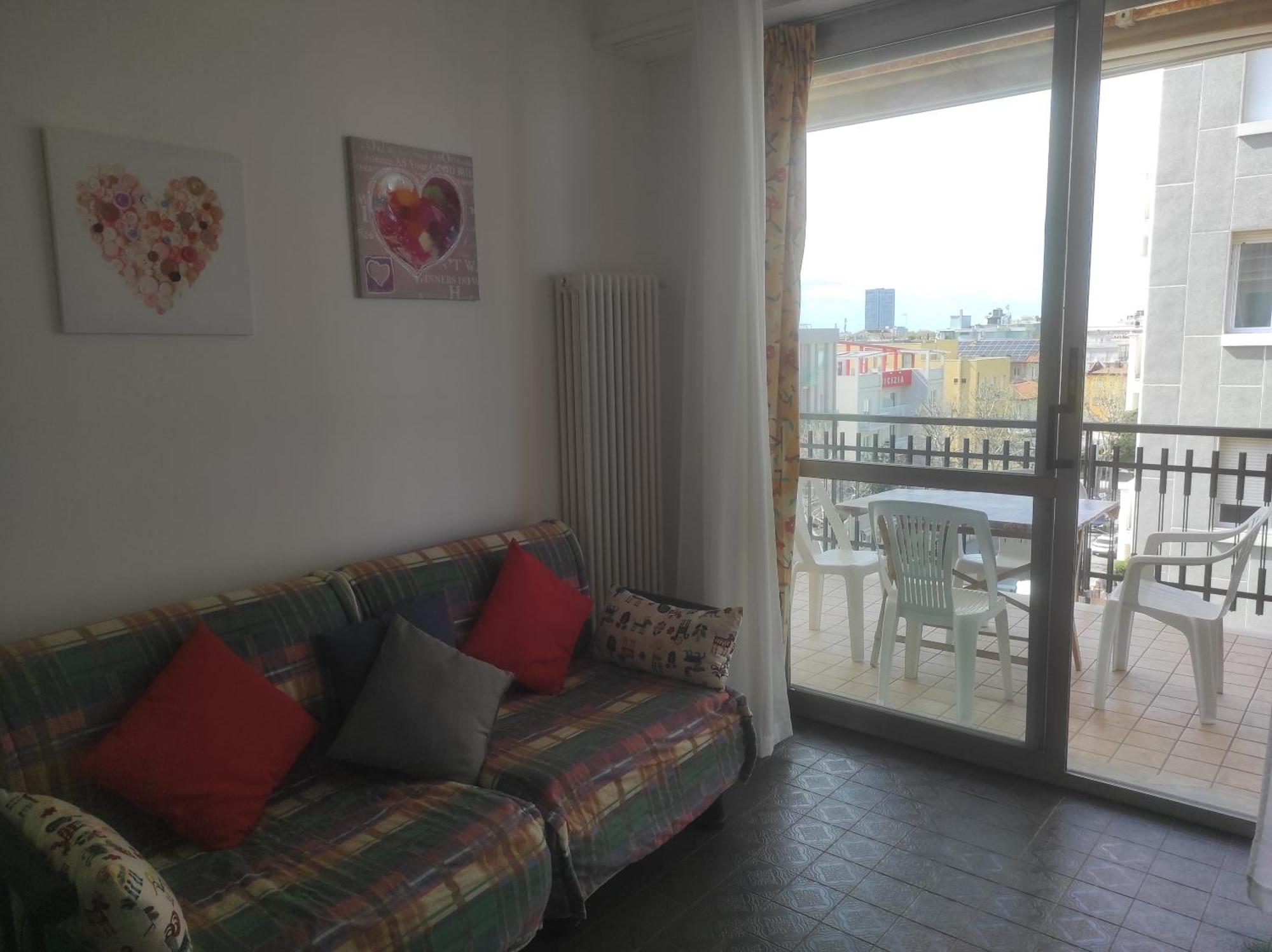 Appartamento Vista Mare Rímini Exterior foto