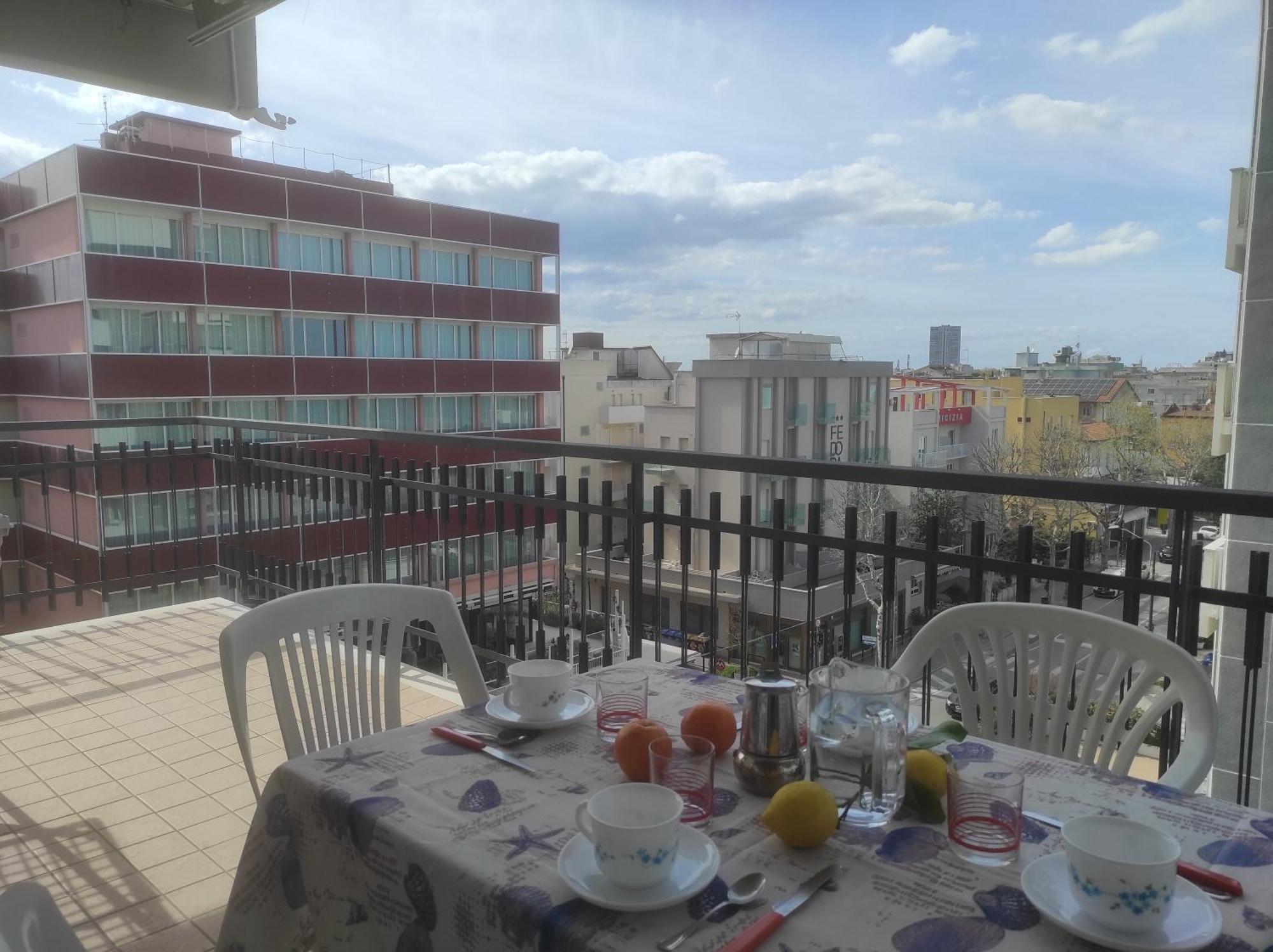 Appartamento Vista Mare Rímini Exterior foto